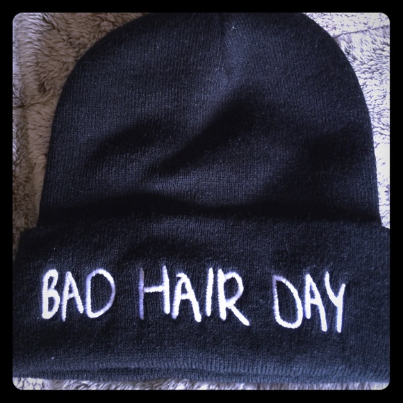 Bad hair day beanie NO TRADES
