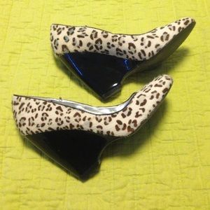 Leopard Babyphat Wedged