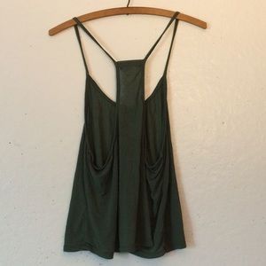 *SOLD* Brandy Melville Green Soft Racerback