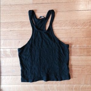 SOLD Brandy Melville Heather Gray High Neck