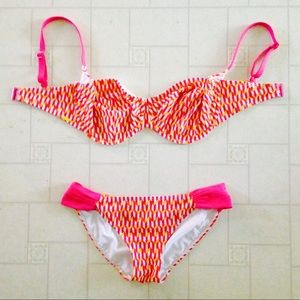 Cleo by Panache Bikini // {pink & patterned, 34I}