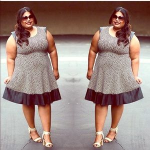 FTF Animal Print Baby doll Dress