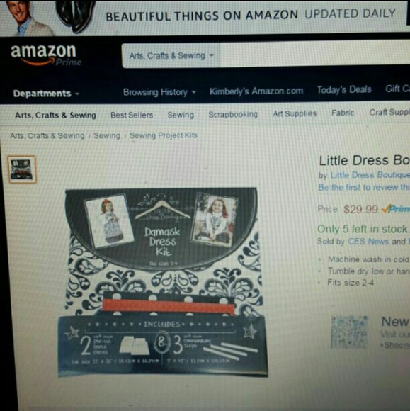 NEW Target Easy to Do It Yourself Dress Making Kit - Picture 4 of 5