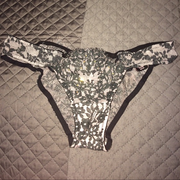 Victoria's Secret cut out lace cheekini