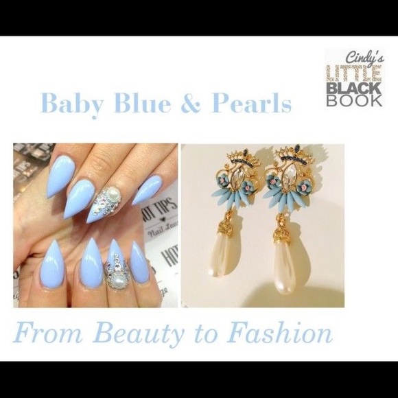 CindyLBB Jewelry - π Princess Blue Earrings π CindyLBB Jewelry - π Princess Blue Earrings π