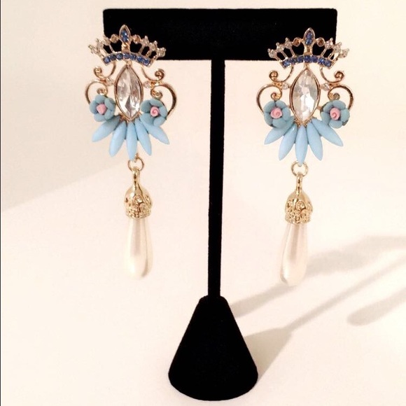 CindyLBB Jewelry - π Princess Blue Earrings π CindyLBB Jewelry - π Princess Blue Earrings π