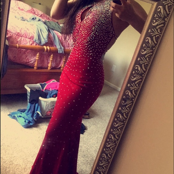 Red Jovani Prom Dress