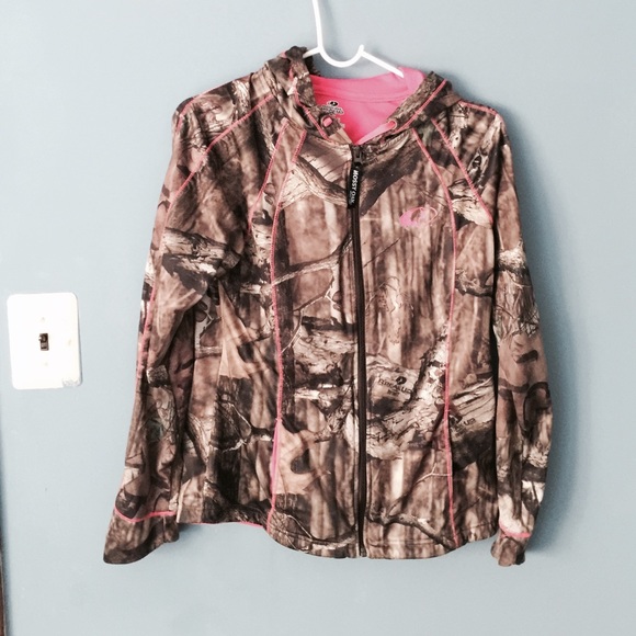 Camo Mossy Oak Zip Up