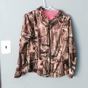Camo Mossy Oak Zip Up