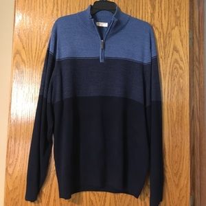 MEN's Dockers zip up sweater