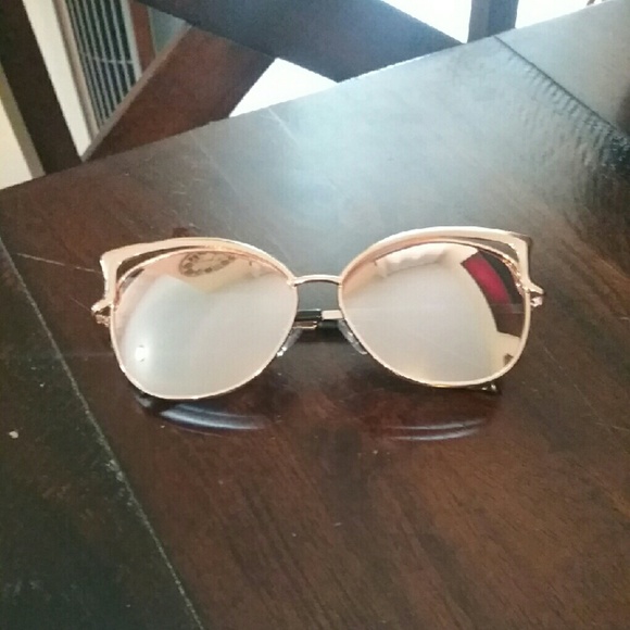 Golden Cat Eye Sunglasses