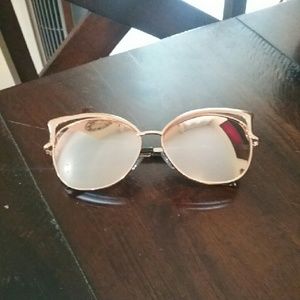 Golden Cat Eye Sunglasses