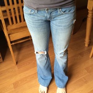 Levi 524 too superlow wide leg jeans