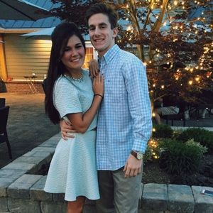 ‼️Lowest‼️ Francesca's Two piece light blue