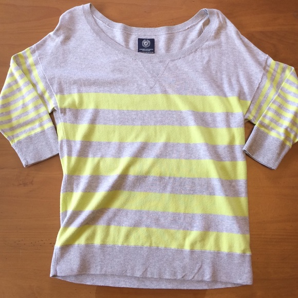 Striped American Eagle Sweater