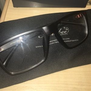 Glasses with Clear Lenses