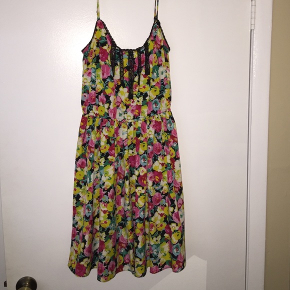 Betsy Johnson floral dress - sz 2