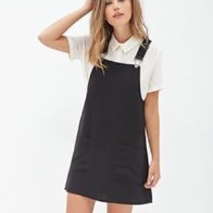 Forever 21: Overall Dress - Navy