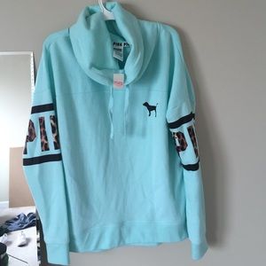 Vs Cowl Neck Sweatshirt