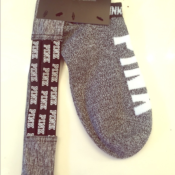 Pink headband and sock bundle