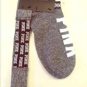 Pink headband and sock bundle