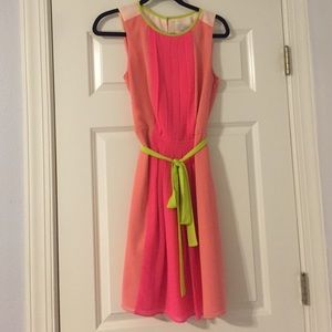 *Price Reduction* LOFT Color Block Dress