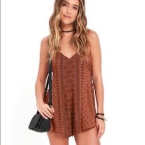 Brand New Moccasin Romper from Amuse Society