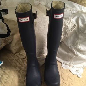 Hunter Boots, Original Tall Size 7