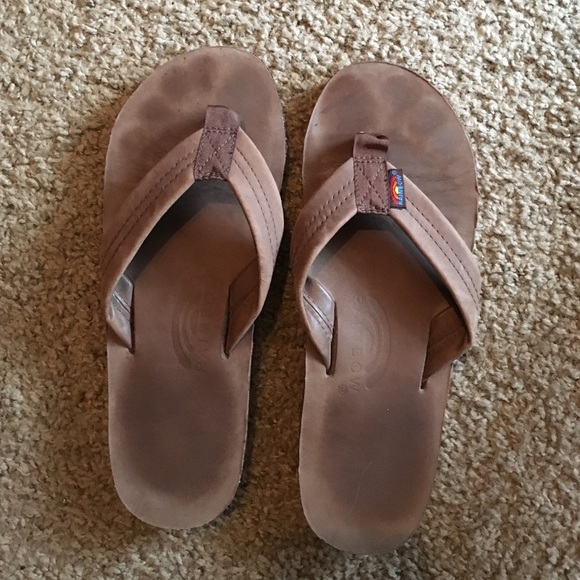 Barley Worn Rainbow Flip Flops