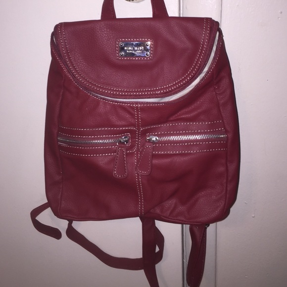 Nine West Leather Backpack Purse