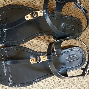 COACH JELLY SANDALS