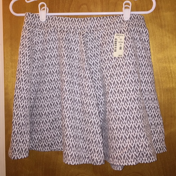 High waisted skater skirt