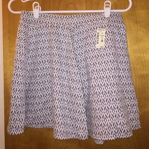 High waisted skater skirt