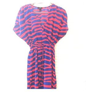 H&M Red&Blue dress, Size 4
