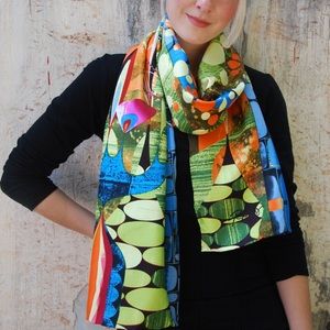 Rex Ray Silk Scarf - Bancroft