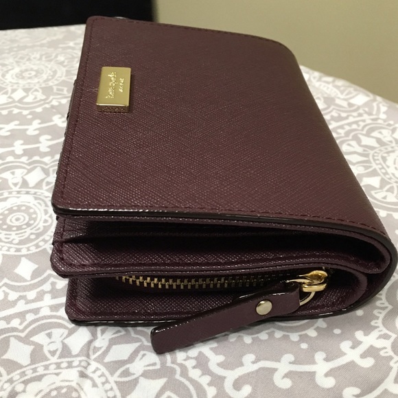 Burgundy Kate Spade Wallet - Picture 4 of 4