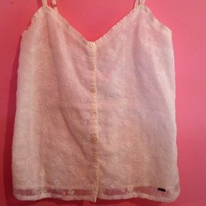 Hollister cream top