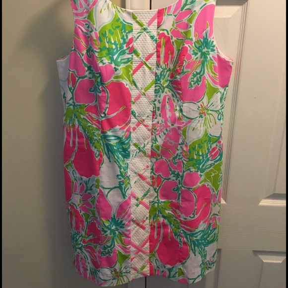 Lilly Pulitzer Cathy Shift in Don't Give a Cluck
