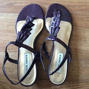 Steve Madden purple sandals