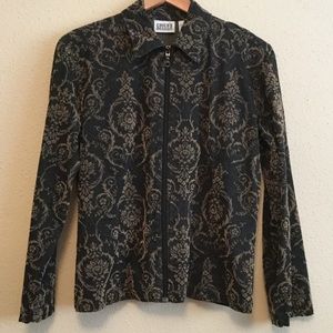 Chico's Flocked Jacket