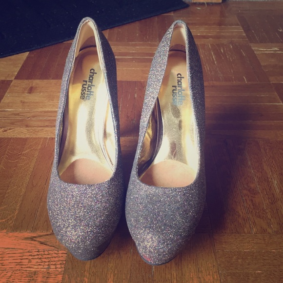 Confetti sparkle pumps