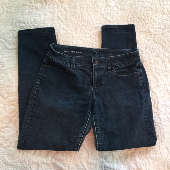 Loft Curvy Skinny Jeans