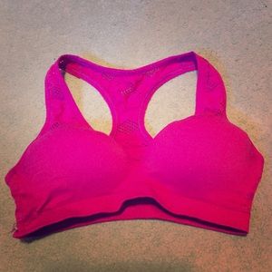 PINK push-up sports bra