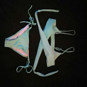 Cross wrap bikini