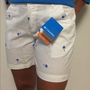 NWT Columbia Palm Tree shorts🌴☀️