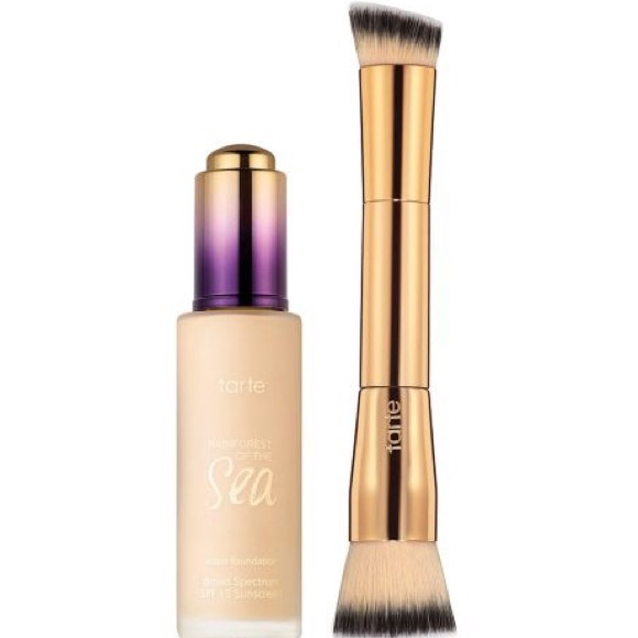 tarte Other - Tarte Rainforrest of the Sea foundation & brush