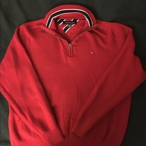 Tommy Hilfiger Longsleeve Quarter Zip Sweater