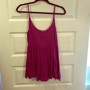 Tobi open back dress
