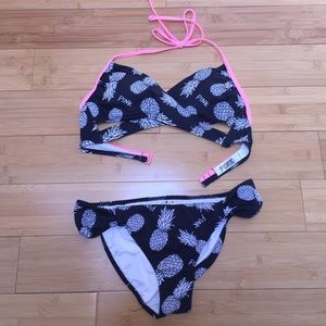 PINK VS Pineapple Wrap Bikini
