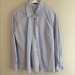 J. Crew striped button down shirt